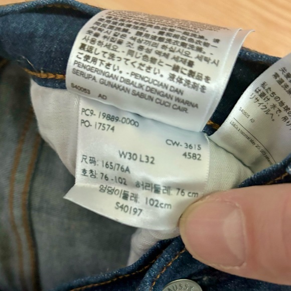 Levi’s 414 Relaxed Straight W30 - Picture 5 of 6